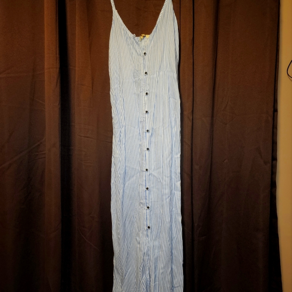Striped cami dress size L